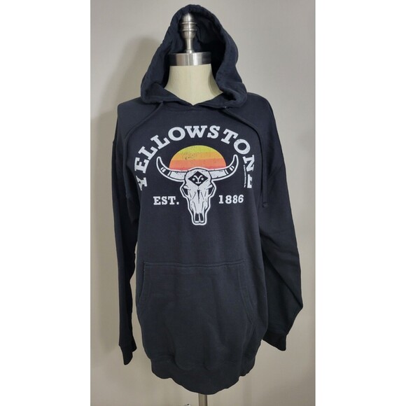 Yellowstone Dutton Ranch Hoodie Unisex Size L - Picture 1 of 5